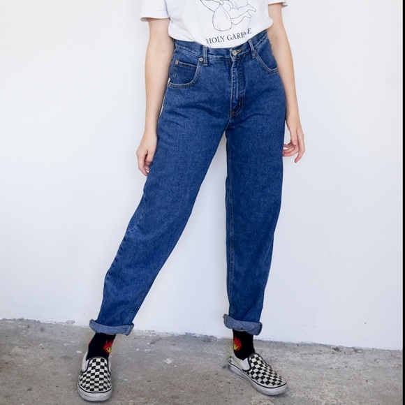 Lands end high rise jeans Clearance